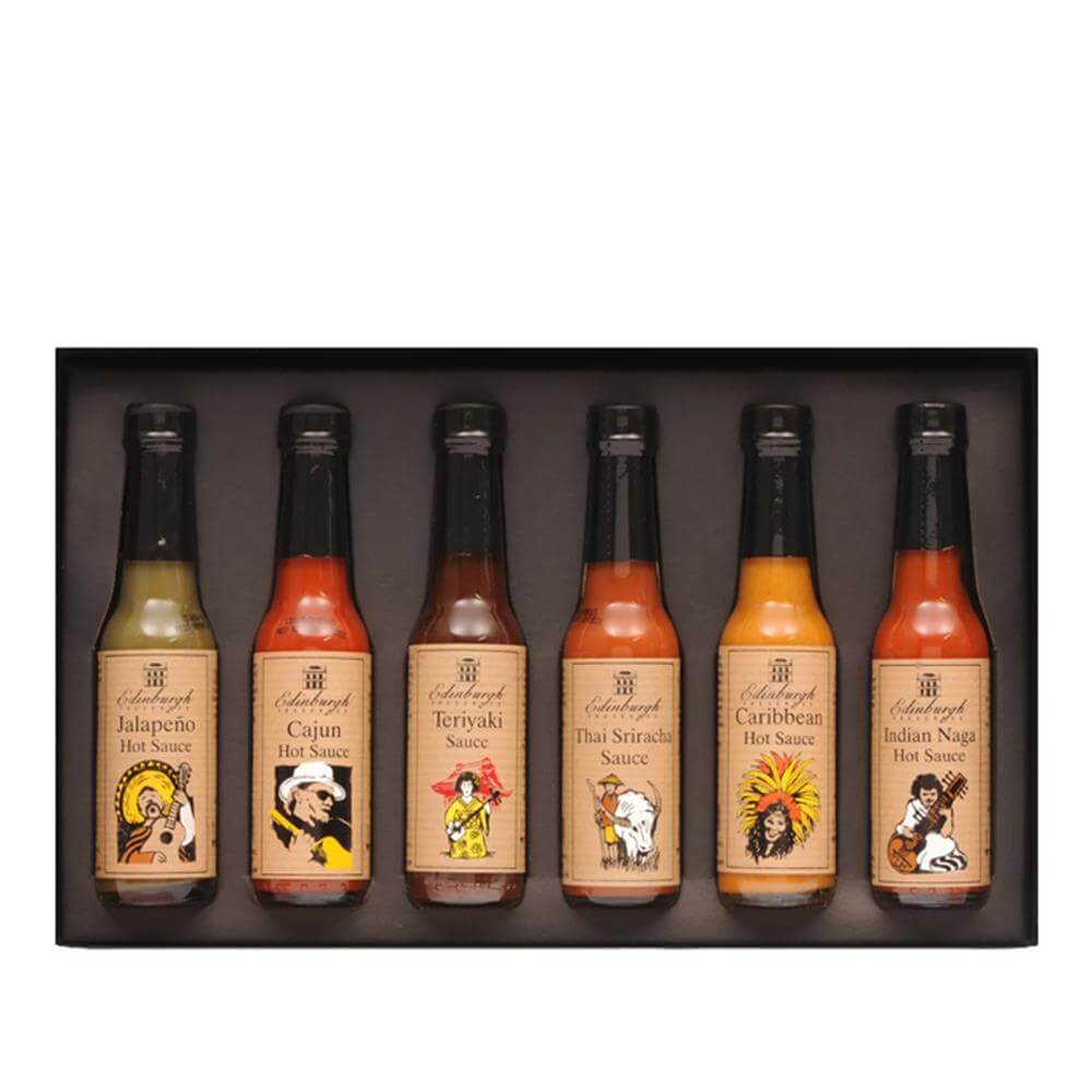 Edinburgh Preserves Hot & Spicy Sauce Collection